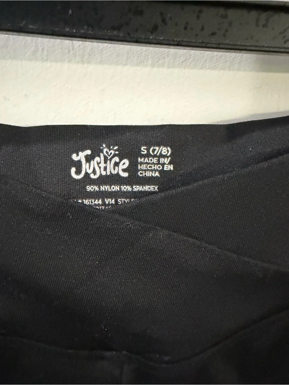Justice Size Small 7/8 Athletic Shorts Bundle